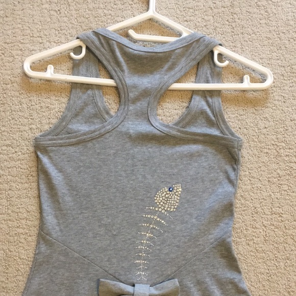 Racer Back High-Low Sequins Top - Made in Greece* - Picture 8 of 17